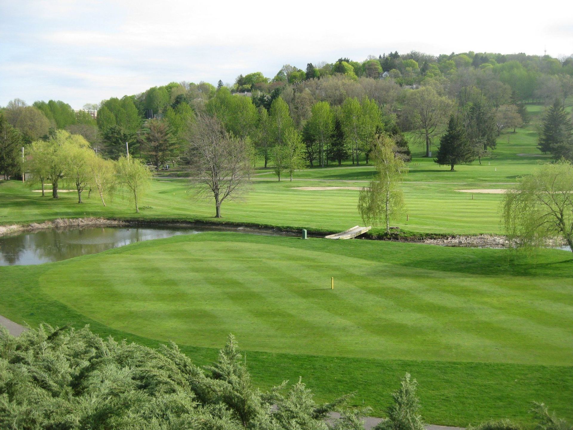 Newton Commonwealth hole 14 fairway