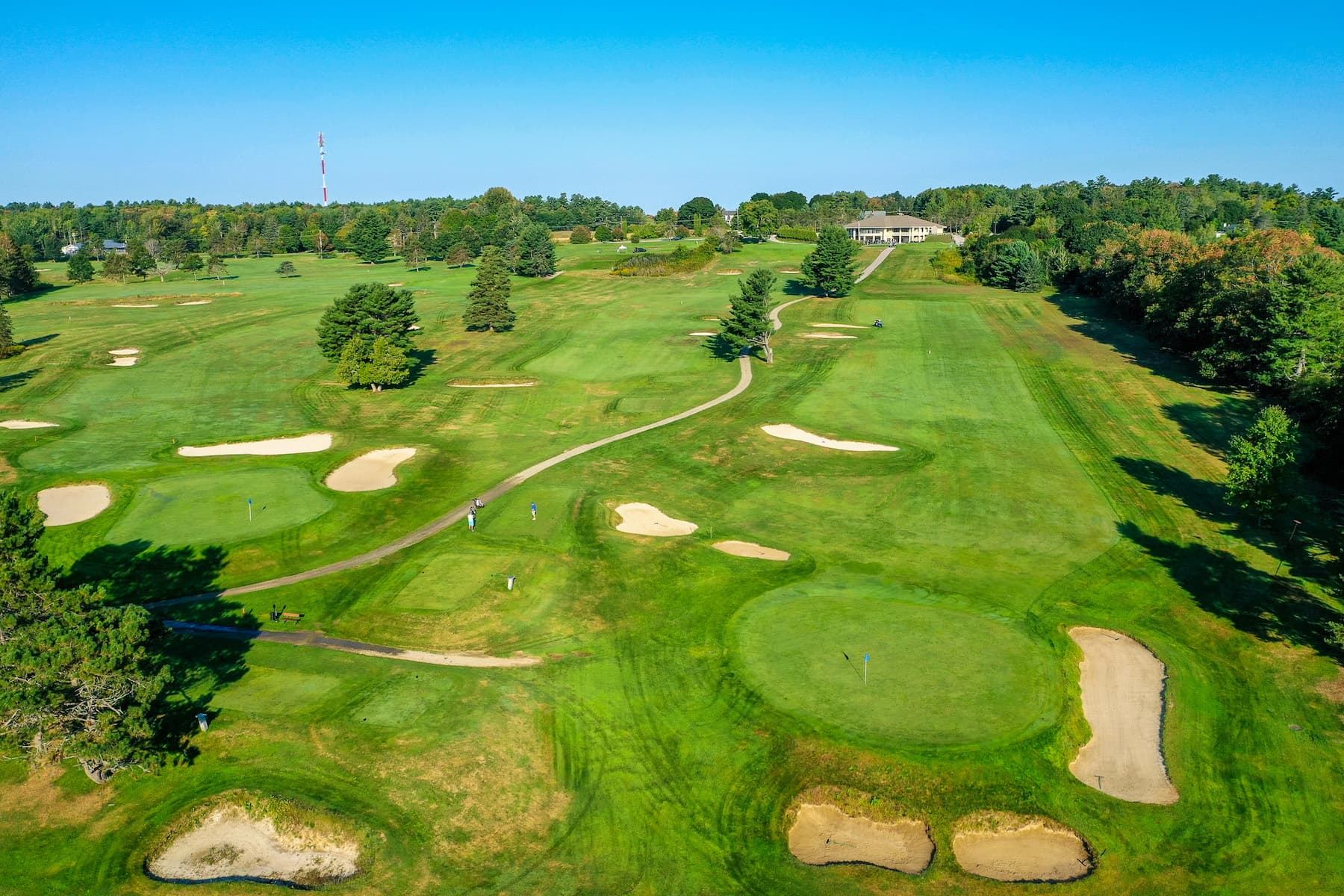 Penobscot Valley Country Club aerial