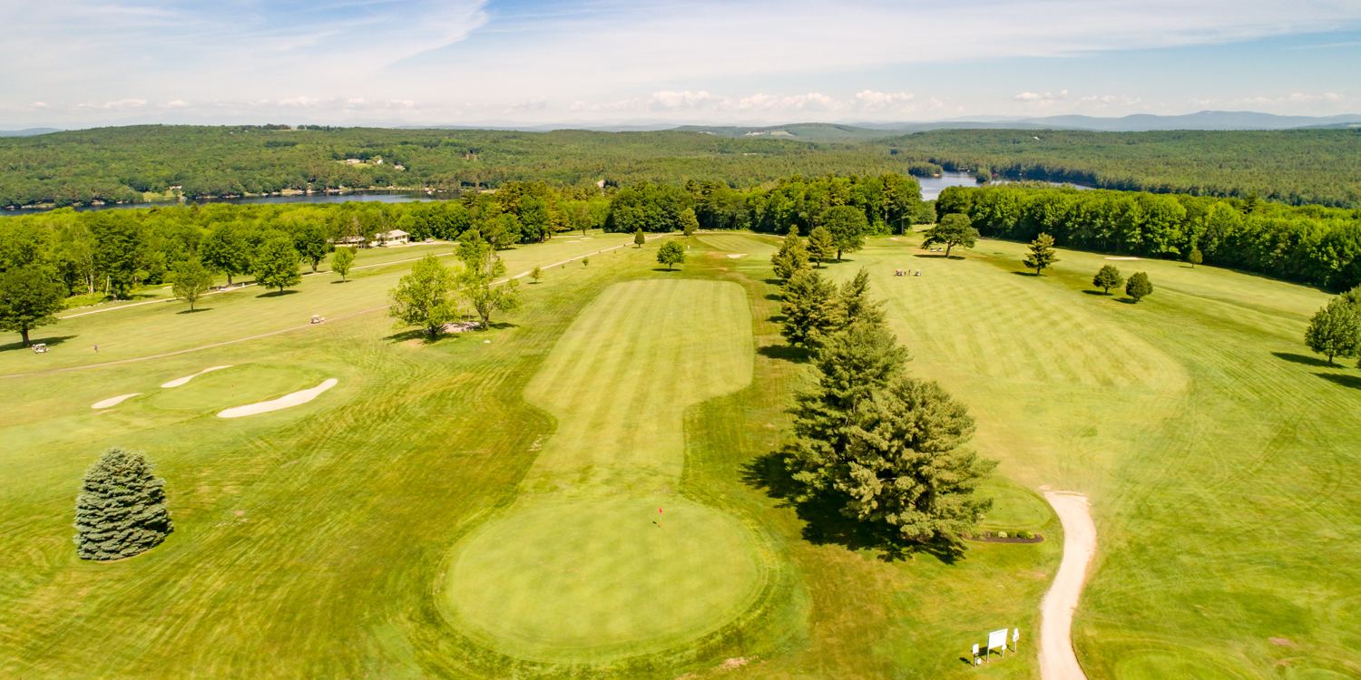 Poland Spring aerial view